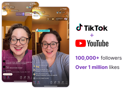 TikTok+YouTube