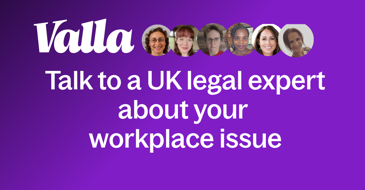 Valla - workplace legal support from just £99